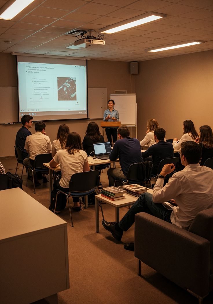 Jeunes réunis dans un espace de discussion